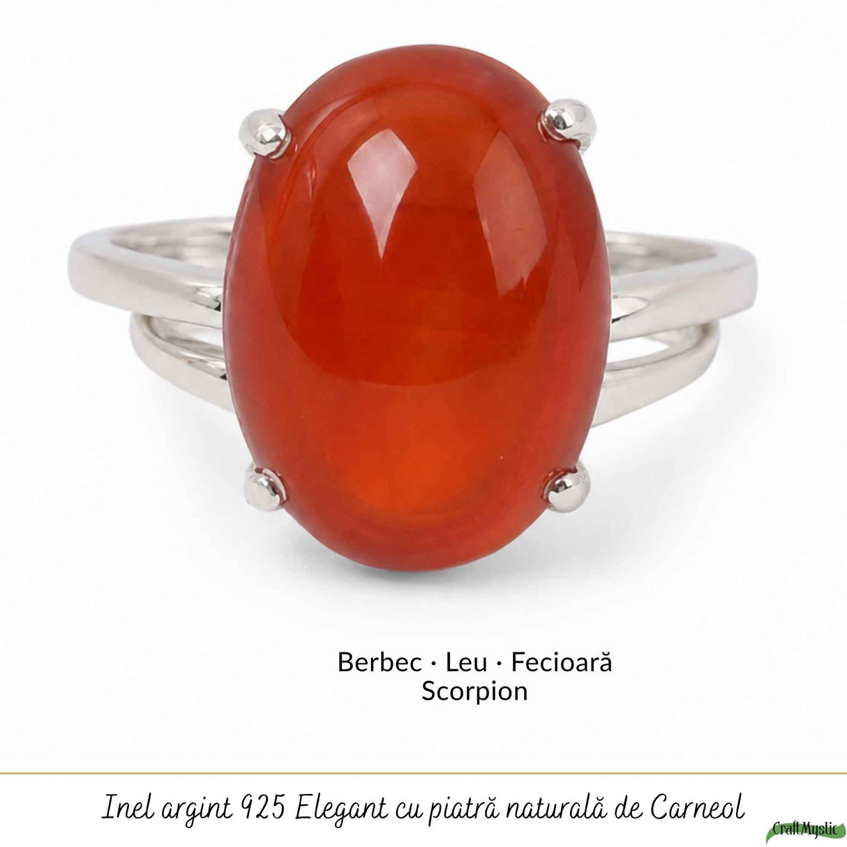 925 Silver Necklace with Faceted Carnelian – Daily Energy and Confidence