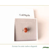 925 Silver Necklace with Faceted Carnelian – Daily Energy and Confidence