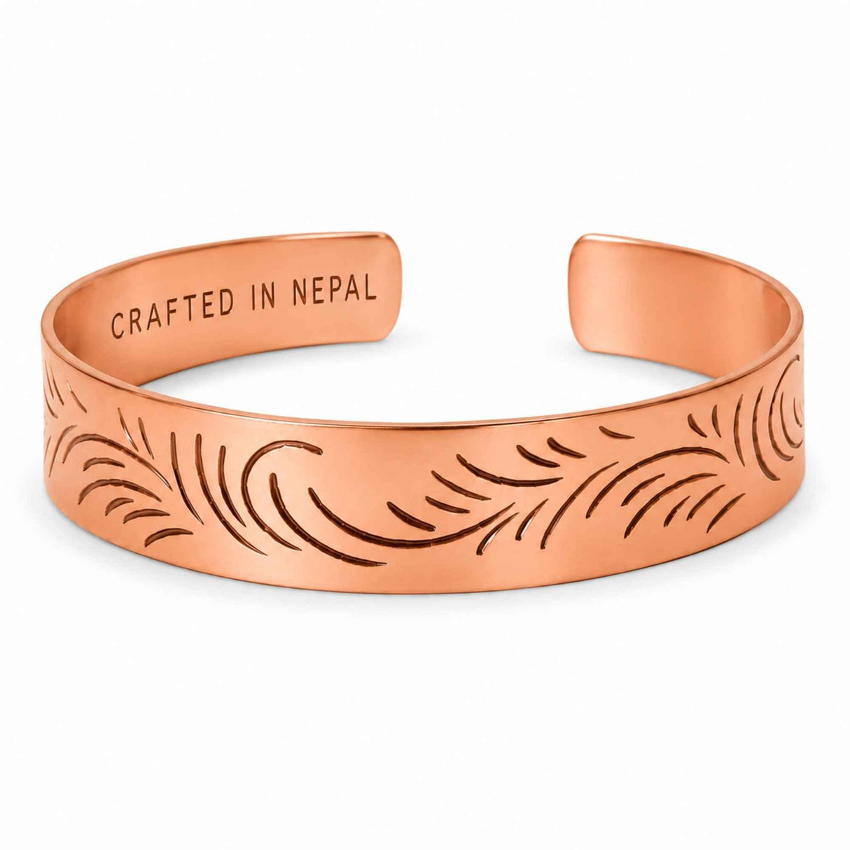 Adjustable Pure Copper Tibetan Bracelet – Balance, Protection, and Natural Energy