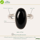 Men's 925 Sterling Silver Ring with Onyx – Protection and Masculine Elegance