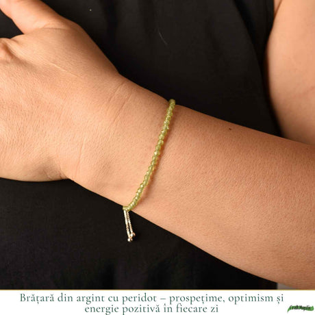 Brățară cu Peridot, Argint 925 – CraftMystic