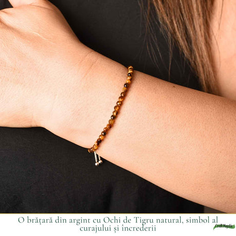 Brățară cu Ochi de Tigru, Argint 925 – CraftMystic