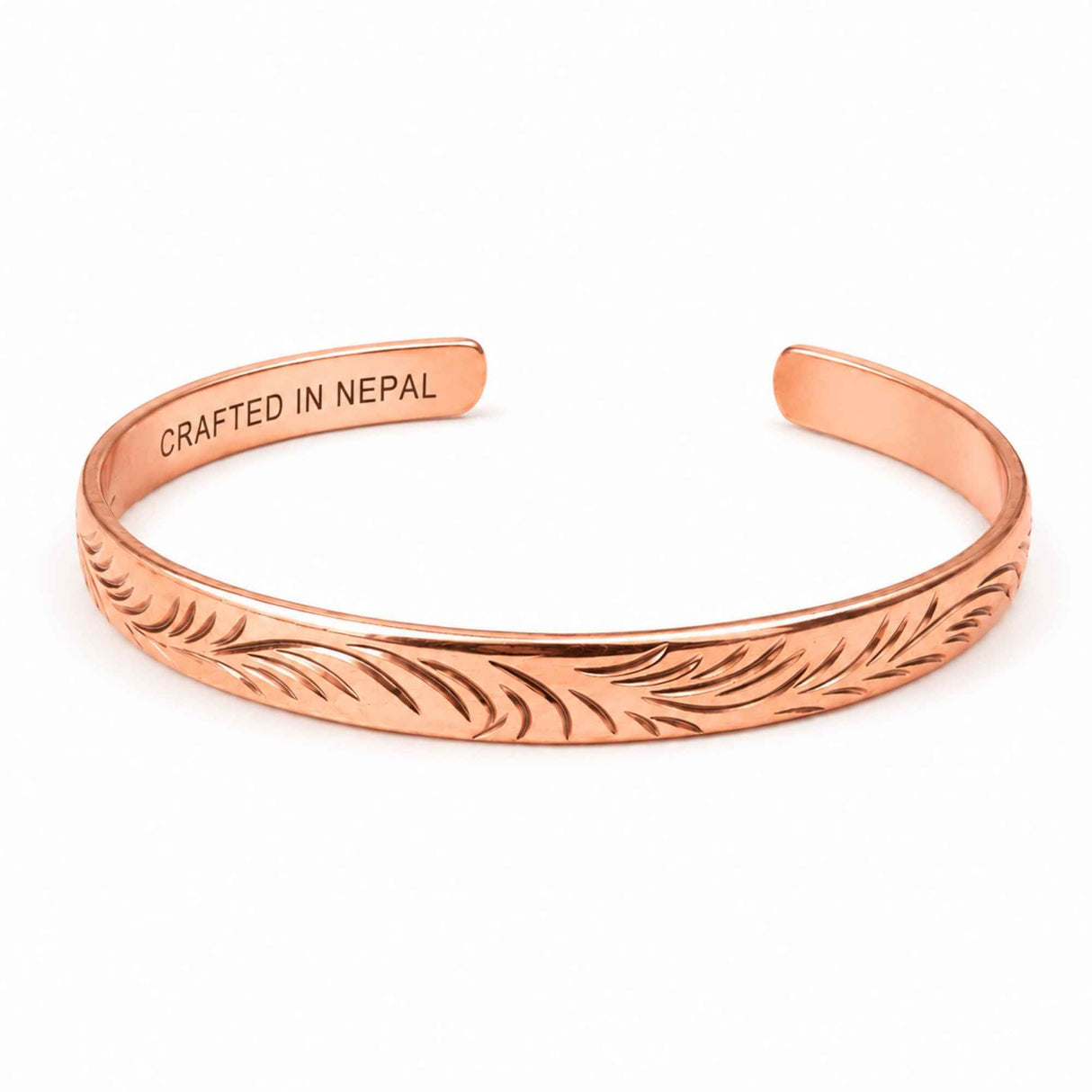 Adjustable Pure Copper Tibetan Bracelet – Balance, Protection, and Natural Energy