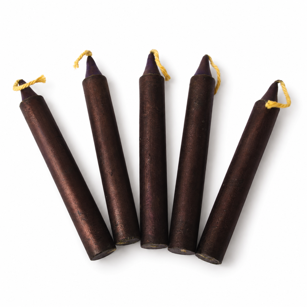 Lumânare Vișiniu-Bordo pentru Ritualuri și Intenții 10 cm - 1 Bucată