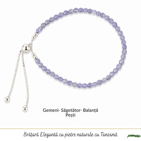 Brățară cu Tanzanit, Argint 925 – CraftMystic