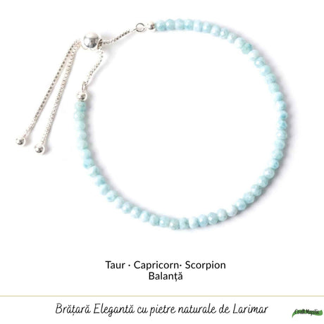 Brățară cu Larimar, Argint 925 – CraftMystic