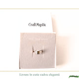Inel Argint 925 cu Labradorit Fatetat Dreptunghiular 7x8 mm – Intuitie si Protectie