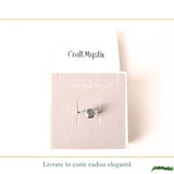 Inel din argint 925 cu Labradorit natural, formă dreptunghiulară