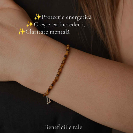 Brățară cu Ochi de Tigru, Argint 925 – CraftMystic