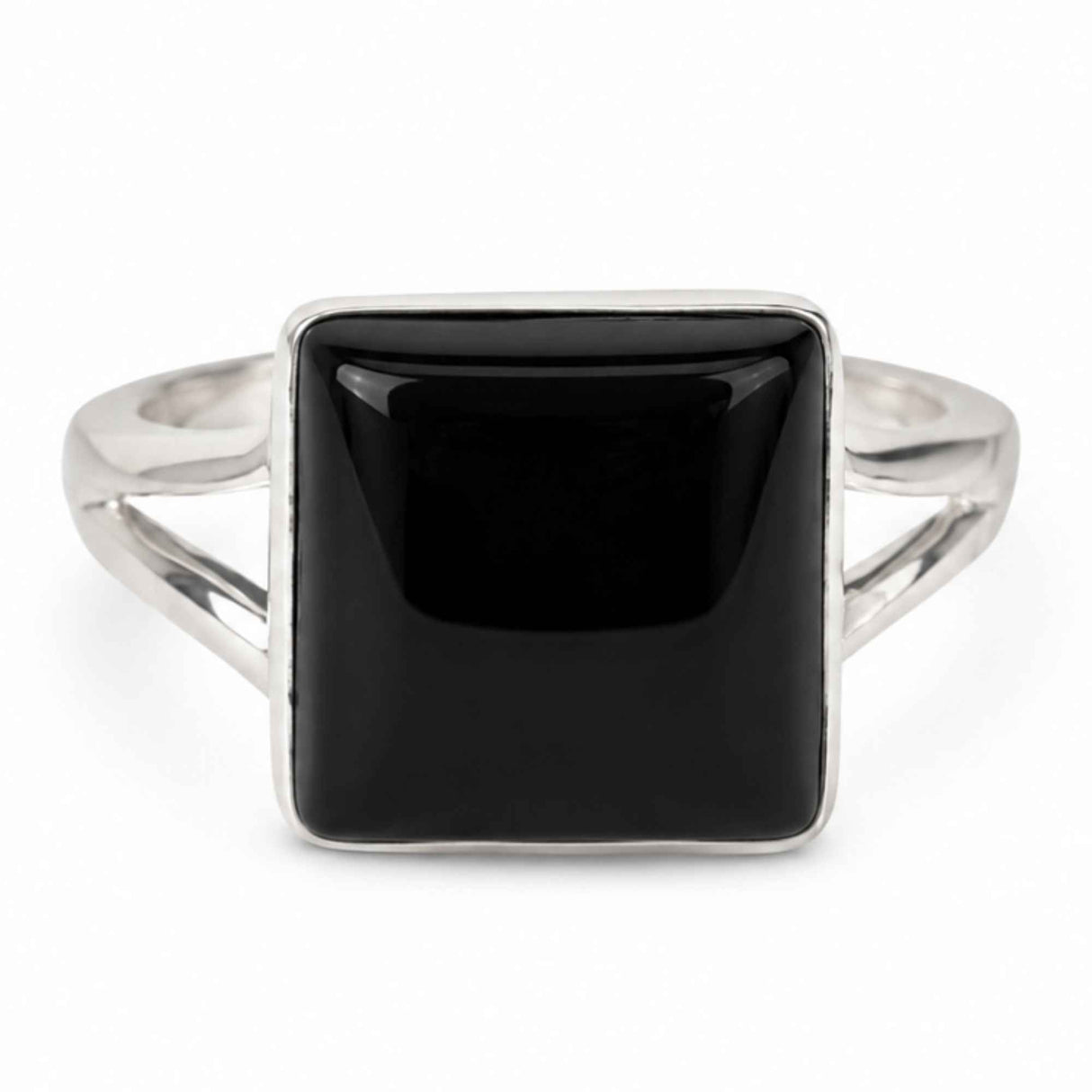 Men's 925 Sterling Silver Ring with Onyx – Protection and Masculine Elegance