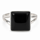 Men's 925 Sterling Silver Ring with Onyx – Protection and Masculine Elegance