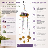 Ornament Decorativ cu Ametist, Cuart Roz și Aventurin Natural – Armonie și Energie Pozitivă
