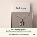 Colier cu Meteorit în cutia cadou CraftMystic, cu certificatul de calitate
