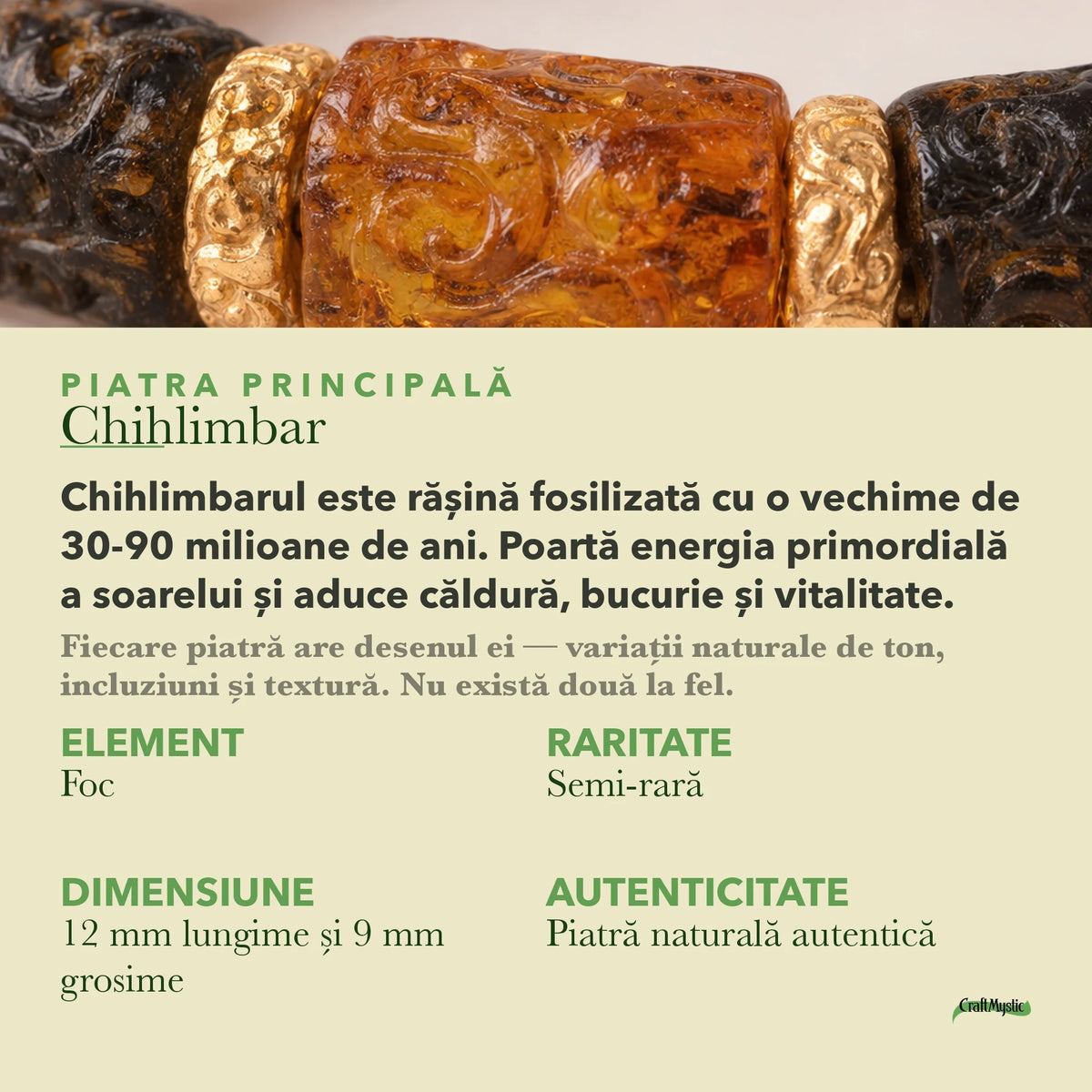 Despre Chihlimbar: semnificație și date