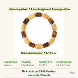 Dimensiunile și potrivirea pentru Brățară cu Chihlimbar
