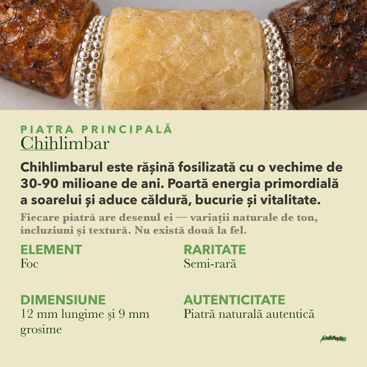 Despre Chihlimbar: semnificație și date