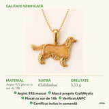 Pandantiv cu Chihlimbar: material, dimensiunea pietrei, greutate și marcajul 925