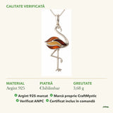 Colier cu Chihlimbar: material, dimensiunea pietrei, greutate și marcajul 925