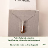 Colier cu Chihlimbar în cutia cadou CraftMystic, cu certificatul de calitate