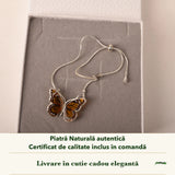 Brățară cu Chihlimbar în cutia cadou CraftMystic, cu certificatul de calitate