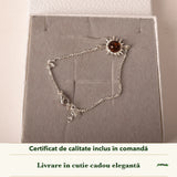 Brățară cu Chihlimbar în cutia cadou CraftMystic, cu certificatul de calitate