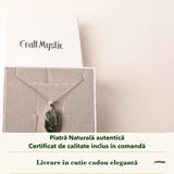 Colier cu Serafinit în cutia cadou CraftMystic, cu certificatul de calitate