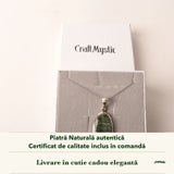 Colier cu Serafinit în cutia cadou CraftMystic, cu certificatul de calitate