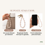 Charm cu Cuarț Roz și Sticla — CraftMystic