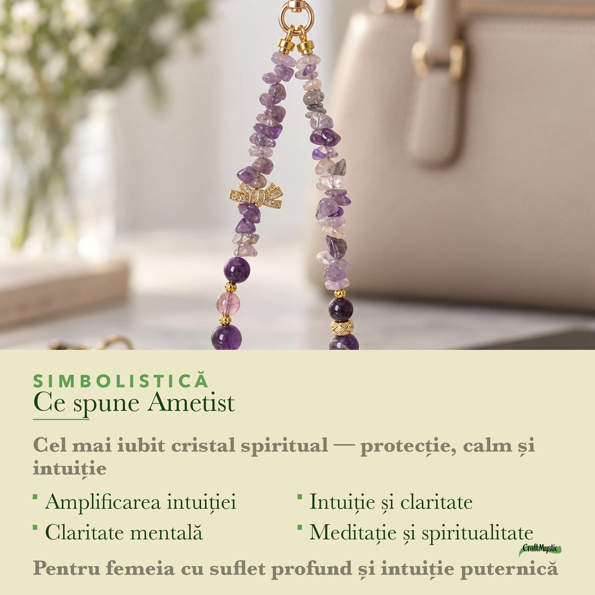 Ce spune tradiția despre Ametist și Sticla