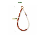 Charm cu Jasp Roșu, Sticla și Cuarț Fumuriu — CraftMystic