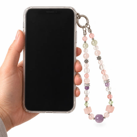 Charm cu Ametist și Sticla — CraftMystic