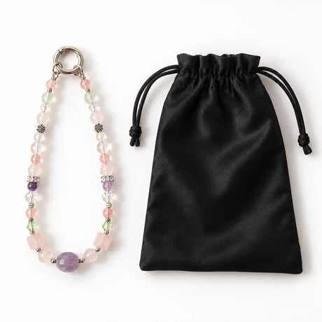 Charm cu Ametist și Sticla — CraftMystic