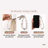 Charm cu Ametist și Sticla — CraftMystic