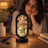 Lampă cu Aventurin Verde, Cuarț Roz, Ametist și Cuarț de Stâncă — CraftMystic