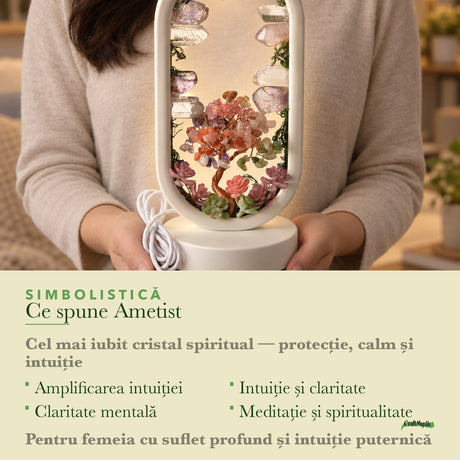 Ce spune tradiția despre Ametist și Cuarț de Stâncă