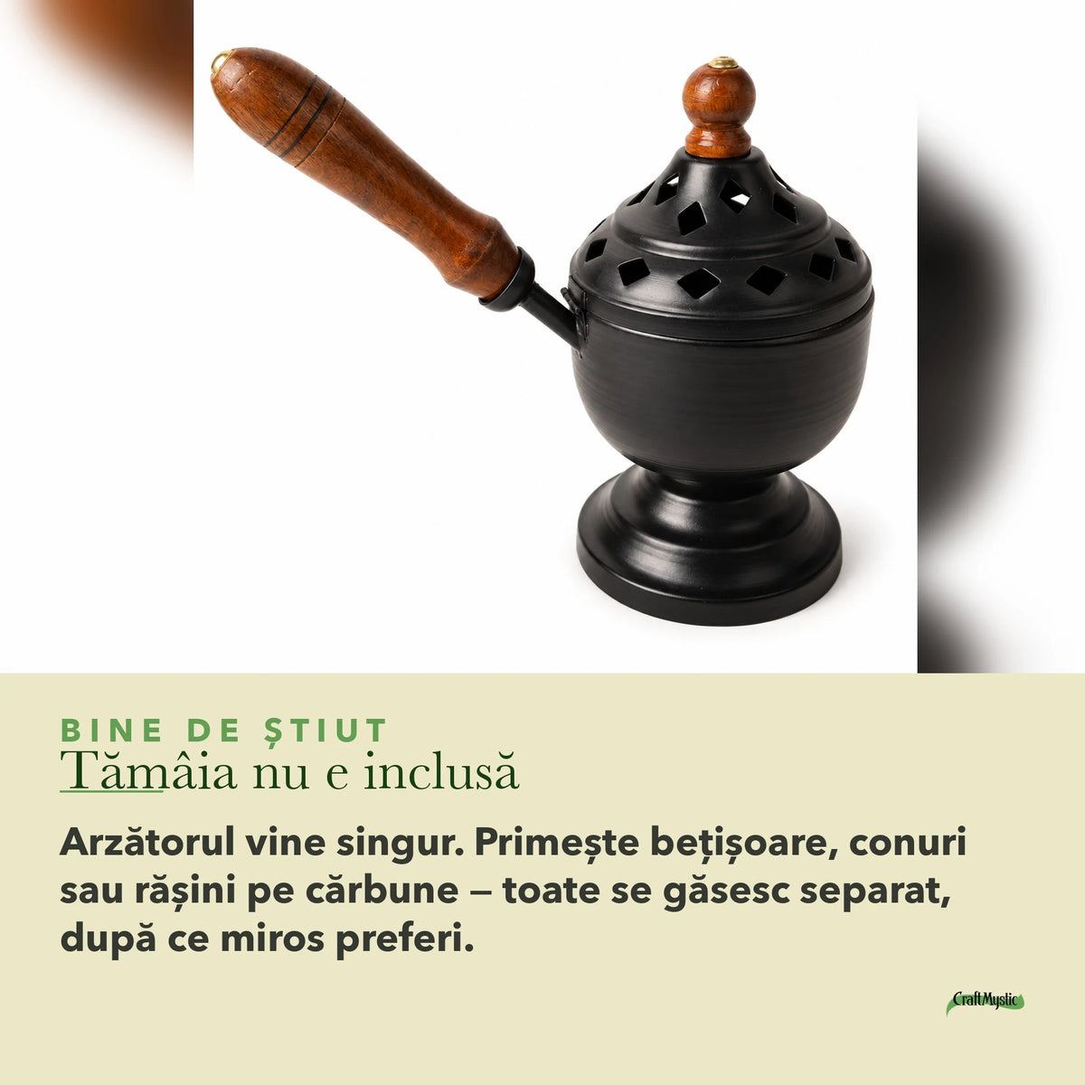Arzător din Fier — CraftMystic