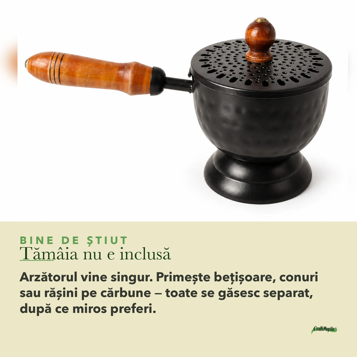 Arzător din Fier — CraftMystic