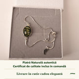 Brățară cu Chihlimbar în cutia cadou CraftMystic, cu certificatul de calitate