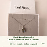 Colier cu Labradorit în cutia cadou CraftMystic, cu certificatul de calitate