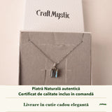 Colier cu Labradorit în cutia cadou CraftMystic, cu certificatul de calitate