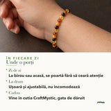 Unde se poartă Brățară cu Chihlimbar