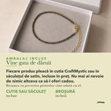 Ambalajul inclus: cutie CraftMystic sau săculeț de satin