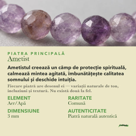 Despre Ametist: semnificație și date