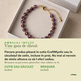 Ambalajul inclus: cutie CraftMystic sau săculeț de satin
