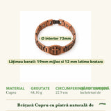 Dimensiunile și potrivirea pentru Brățară din Cupru