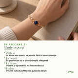 Unde se poartă Brățară cu Lapis Lazuli