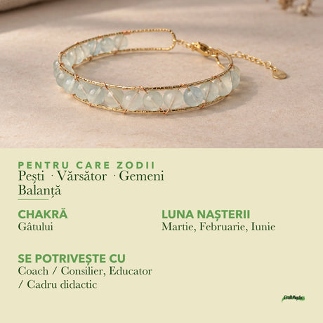 Zodiile cărora li se potrivește Acvamarin