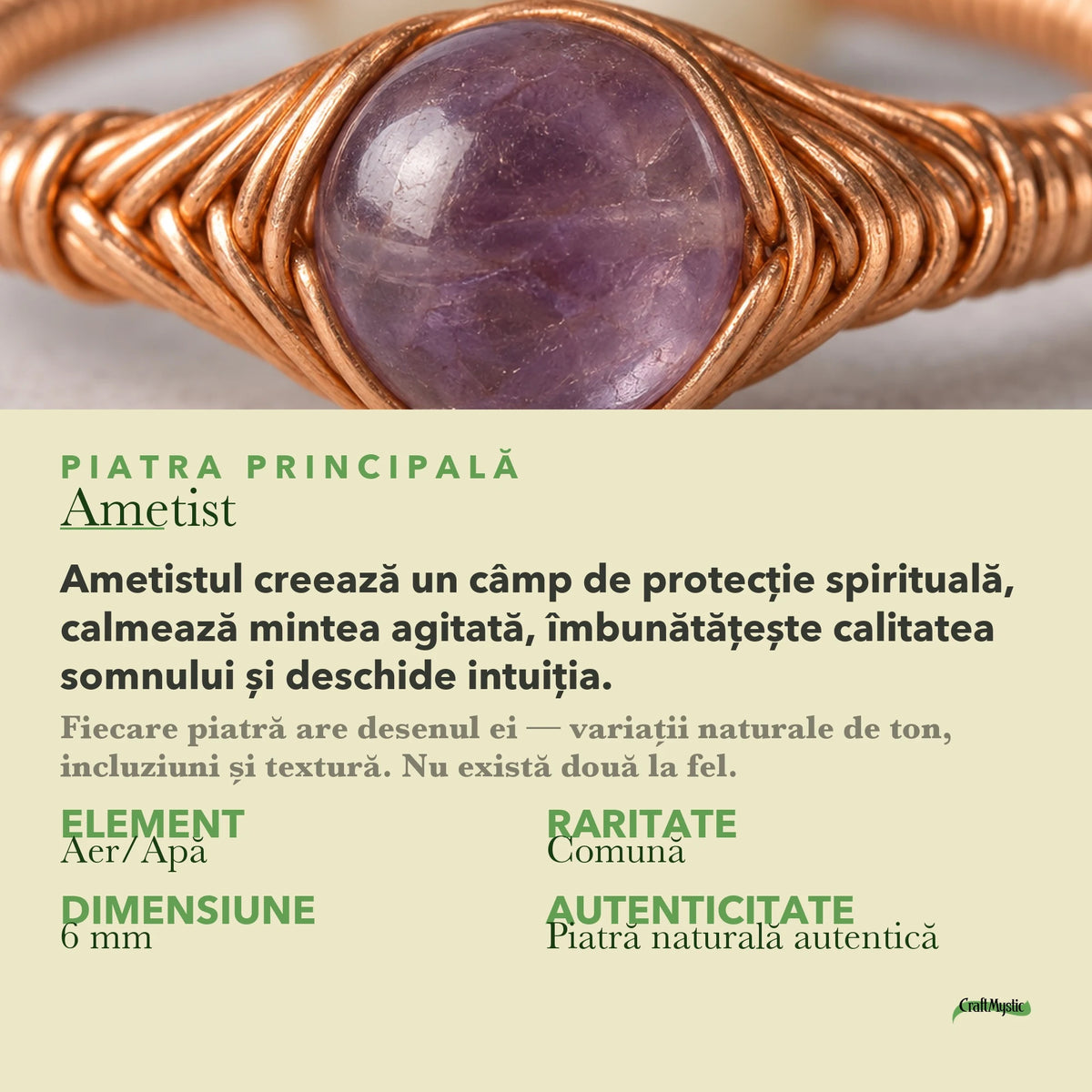 Despre Ametist: semnificație și date