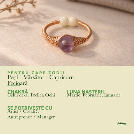 Zodiile cărora li se potrivește Ametist