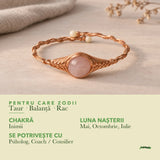 Zodiile cărora li se potrivește Cuarț Roz